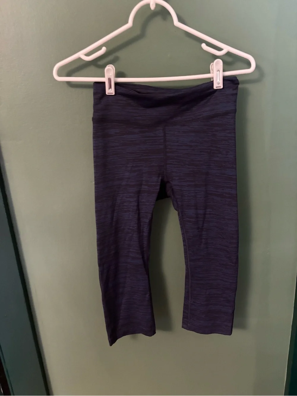 Outdoor Voices Kids Purple Cropped Performance Leggings